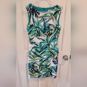 Summer Sleeveless Fern Dress